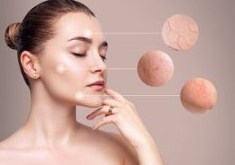 closeups of womans skin