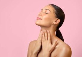 woman skincare