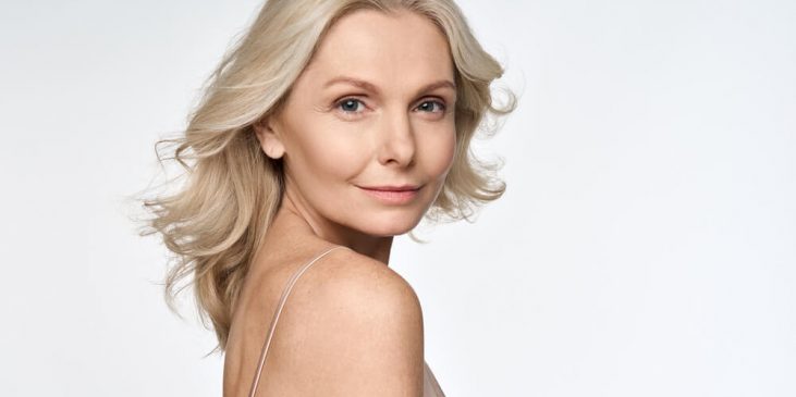 blonde mature woman