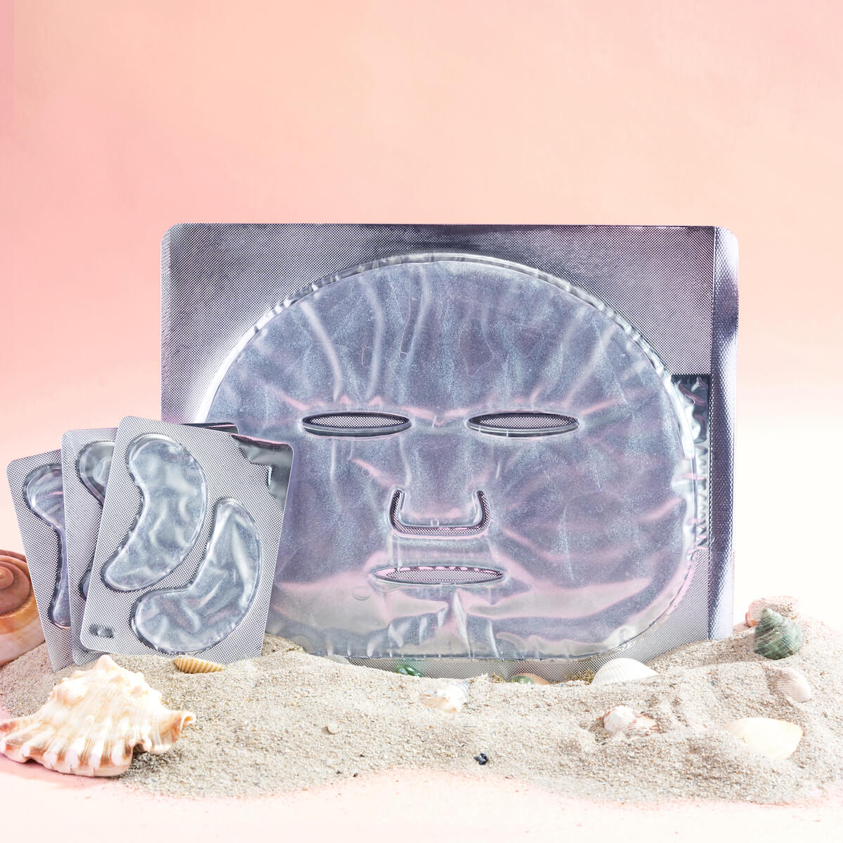 Coral Luminous Face & Eye Mask