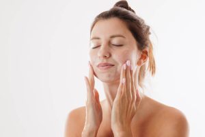 woman marine skincare