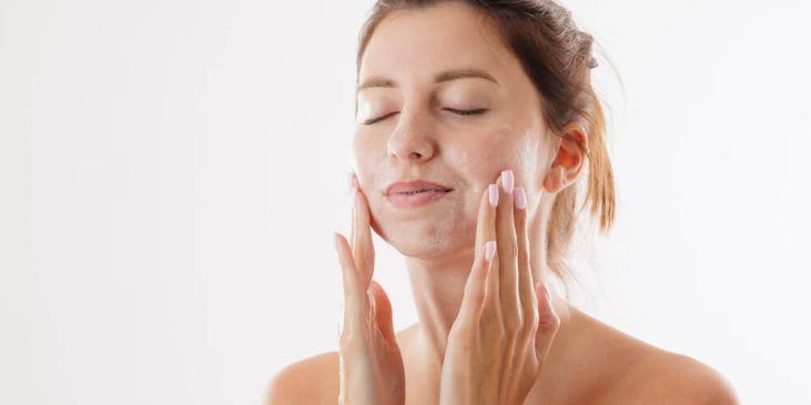 woman marine skincare