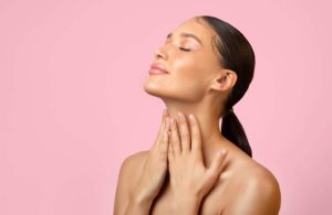 woman skincare
